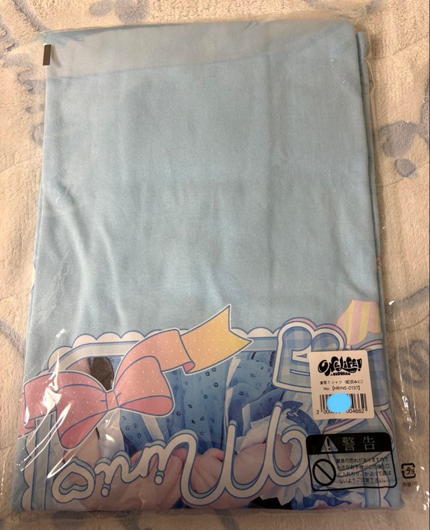 iLiFE! 虹羽みに 実写Tシャツ 武道館 オンラインくじ グッズ