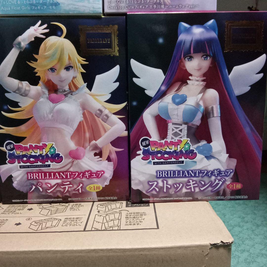 新作プライズフィギュア６点セット パンティ ストッキング 猫猫　ToLOVEる