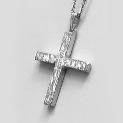 ギリシャ正教のクロス　木肌光沢仕上げの小さなギリシャ十字架　gc04b　好評です