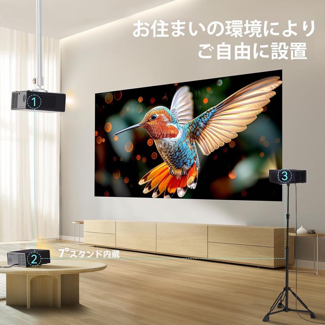 わんちゃん Wanbo X5 Pro プロジェクターGoogle TV搭載