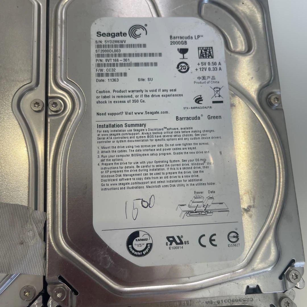 Seagate Barracuda HDDセット