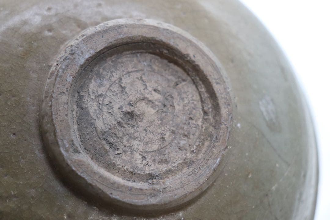 朝鮮青磁　鉢　アンティーク　朝鮮古美術　木箱付　送料込み260308