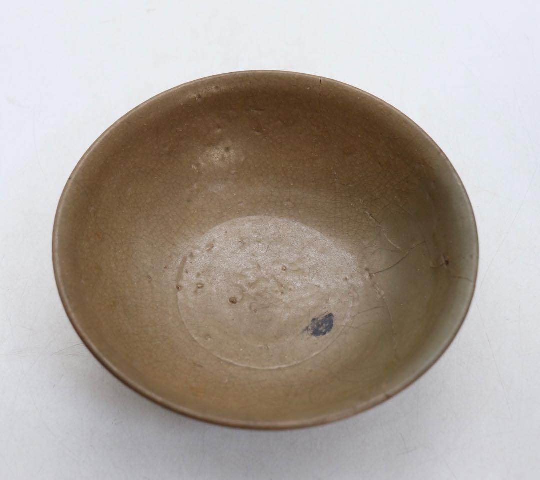 朝鮮青磁　鉢　アンティーク　朝鮮古美術　木箱付　送料込み260308