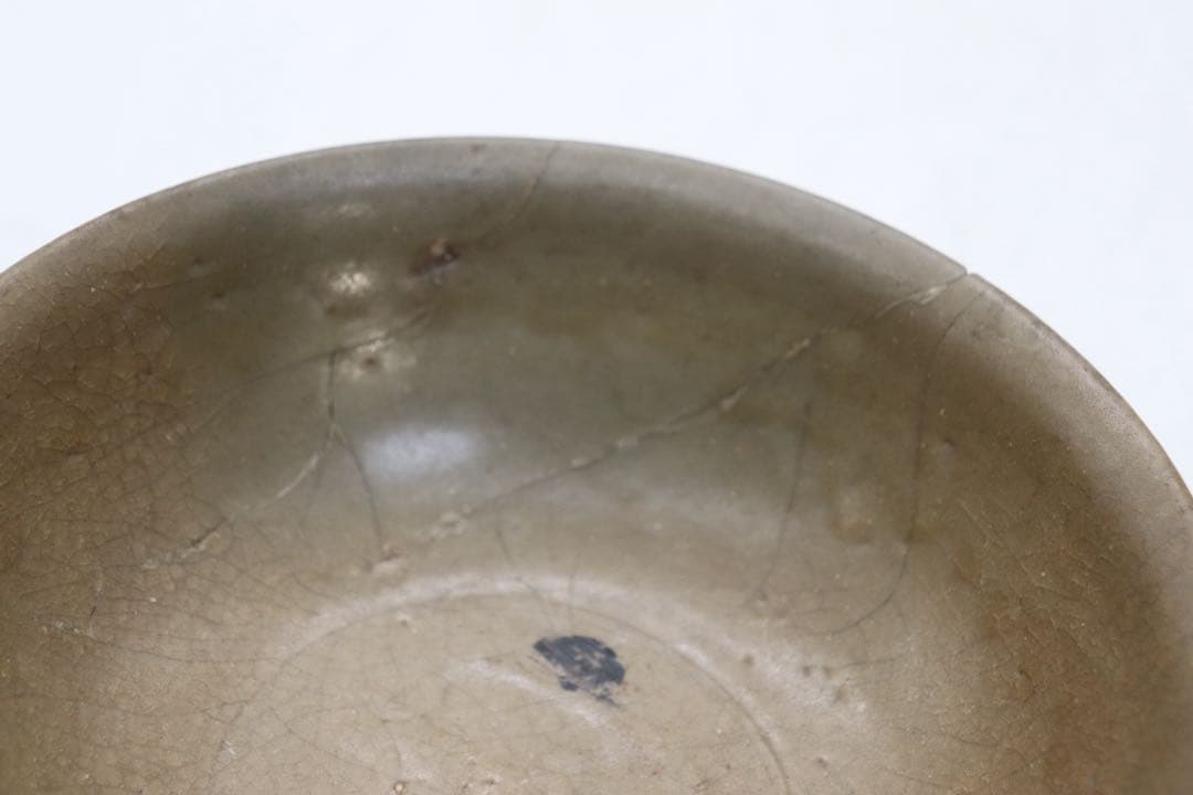 朝鮮青磁　鉢　アンティーク　朝鮮古美術　木箱付　送料込み260308