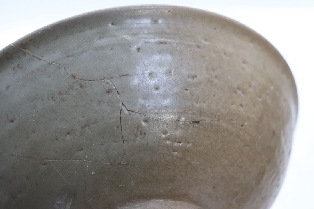 朝鮮青磁　鉢　アンティーク　朝鮮古美術　木箱付　送料込み260308