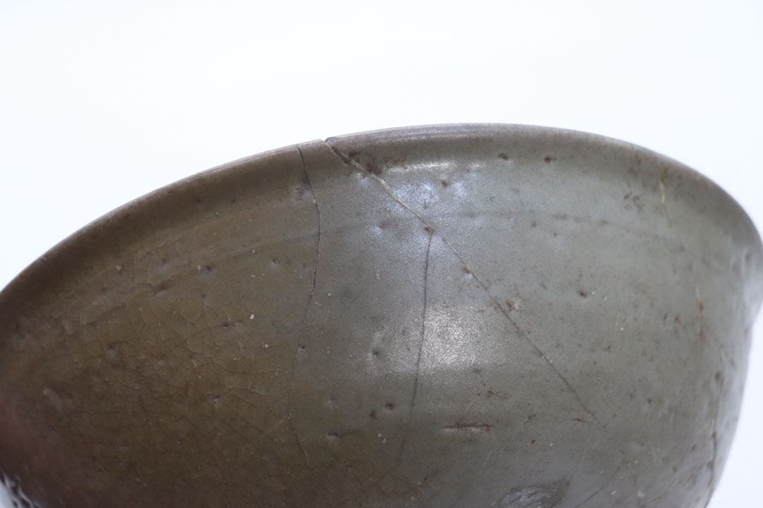 朝鮮青磁　鉢　アンティーク　朝鮮古美術　木箱付　送料込み260308