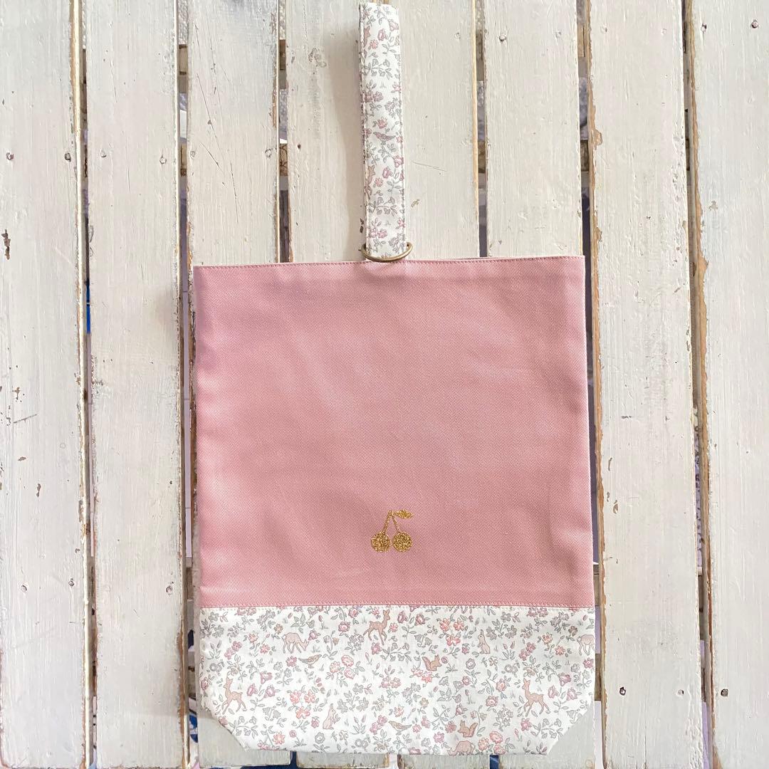 ゆう様⭐︎リバティプリント使用×さくらんぼワッペン入園入学アイテム確認ページ