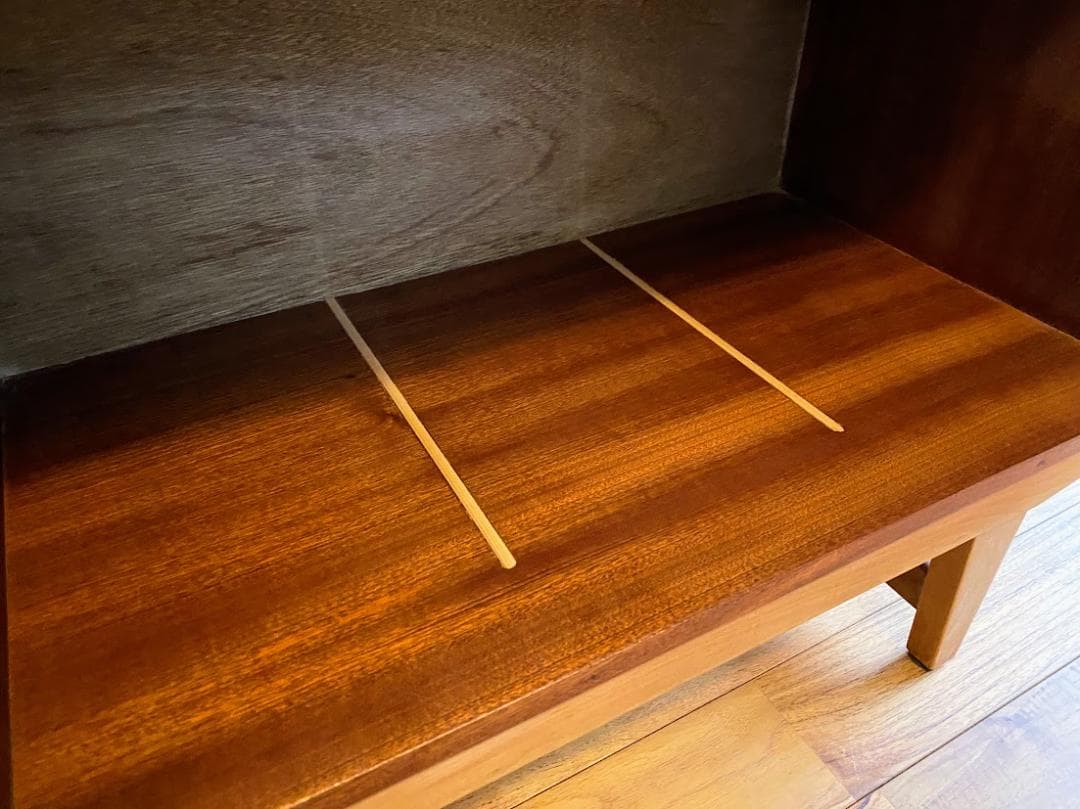 1960s ヴィンテージ イギリス チーク レコードキャビネット仕上済