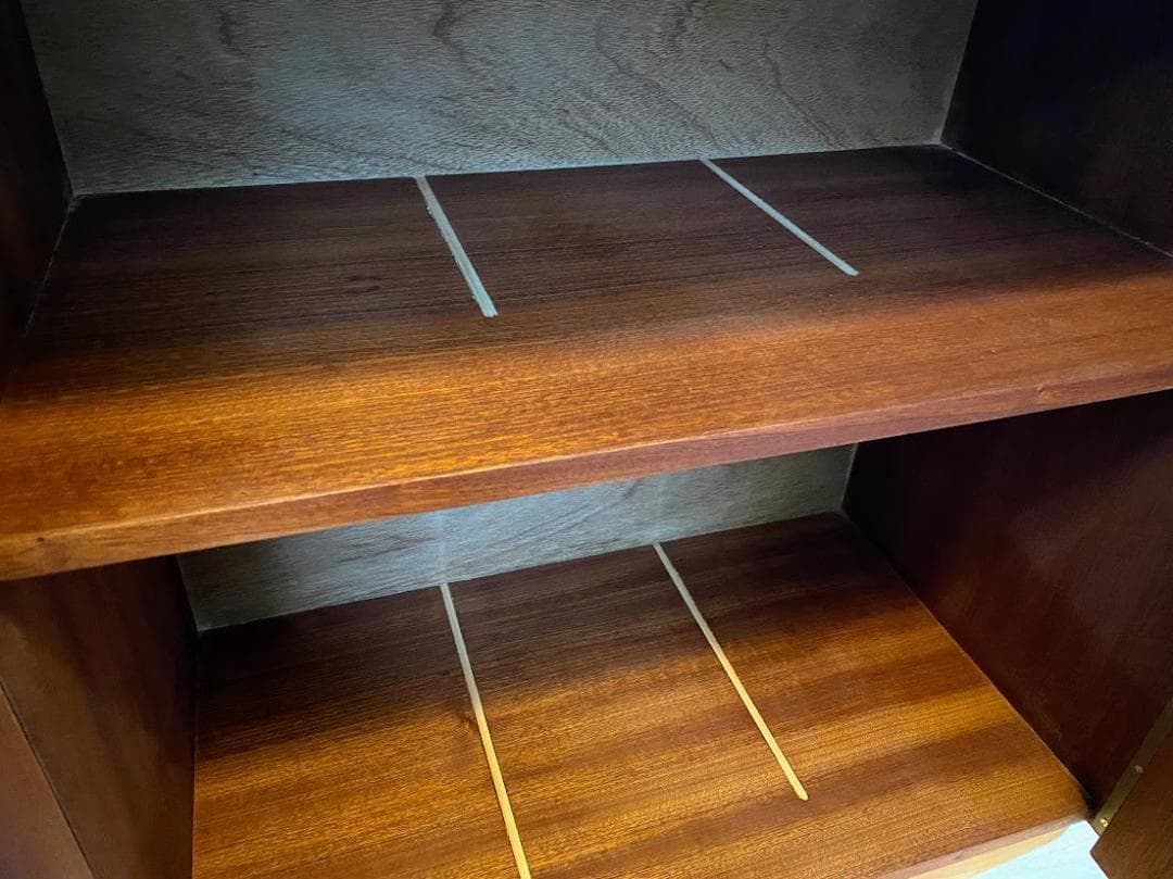 1960s ヴィンテージ イギリス チーク レコードキャビネット仕上済