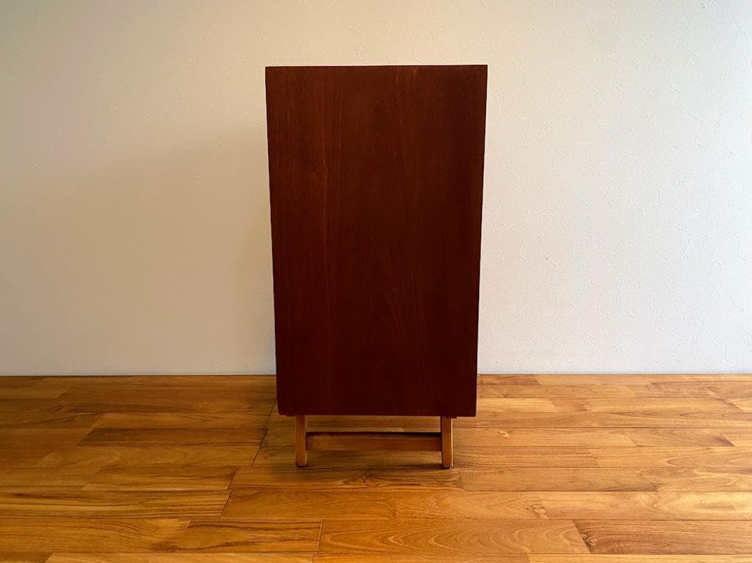 1960s ヴィンテージ イギリス チーク レコードキャビネット仕上済