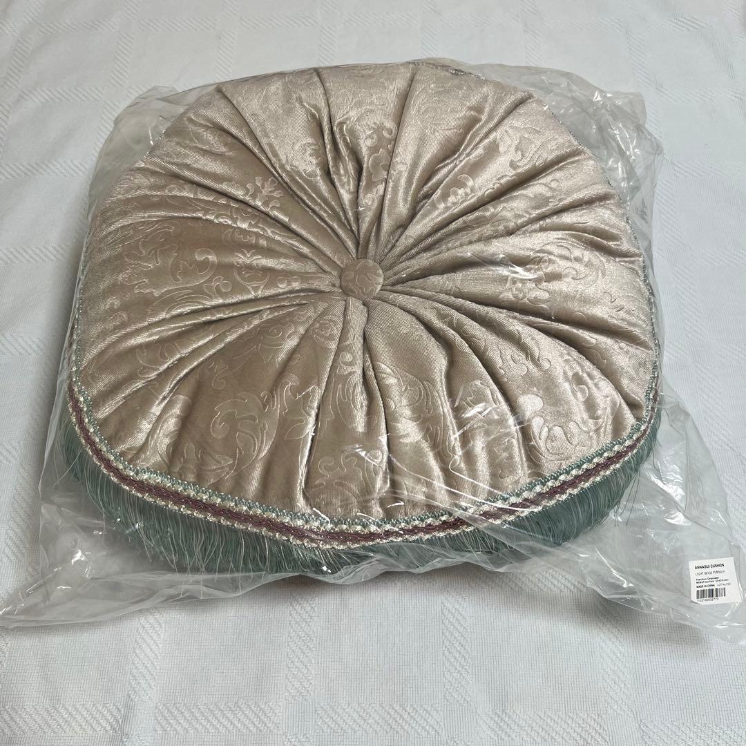 ANNASUI（アナスイ）✖️フランフラン☆クッション ライトベージュ［未使用］