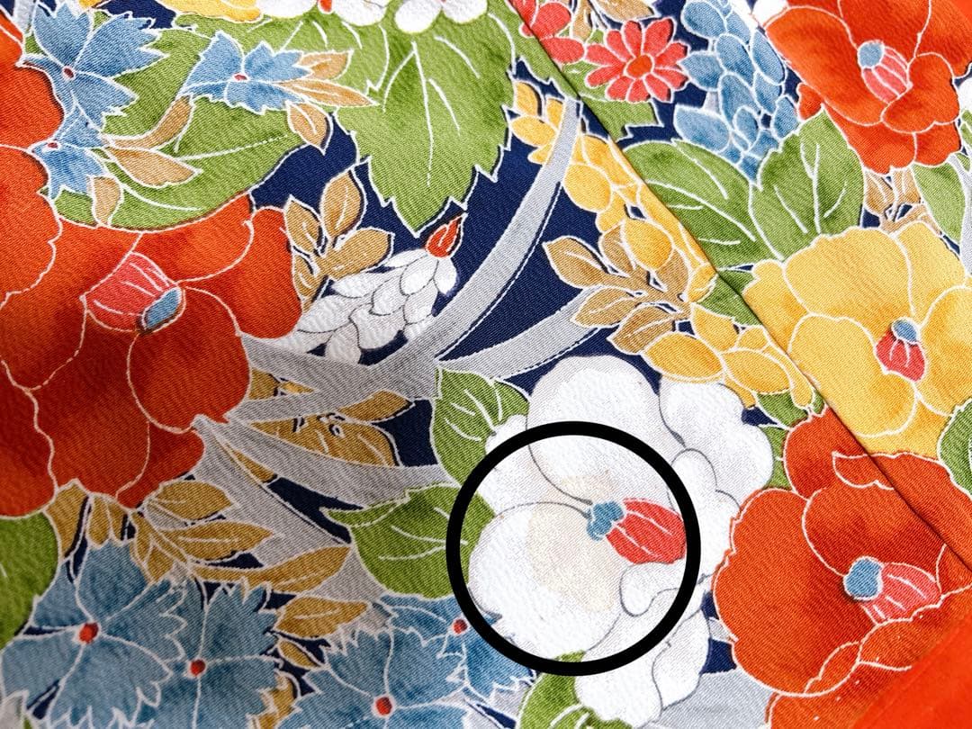 アンティーク着物＋羽織＋羽織紐セット　レトロ