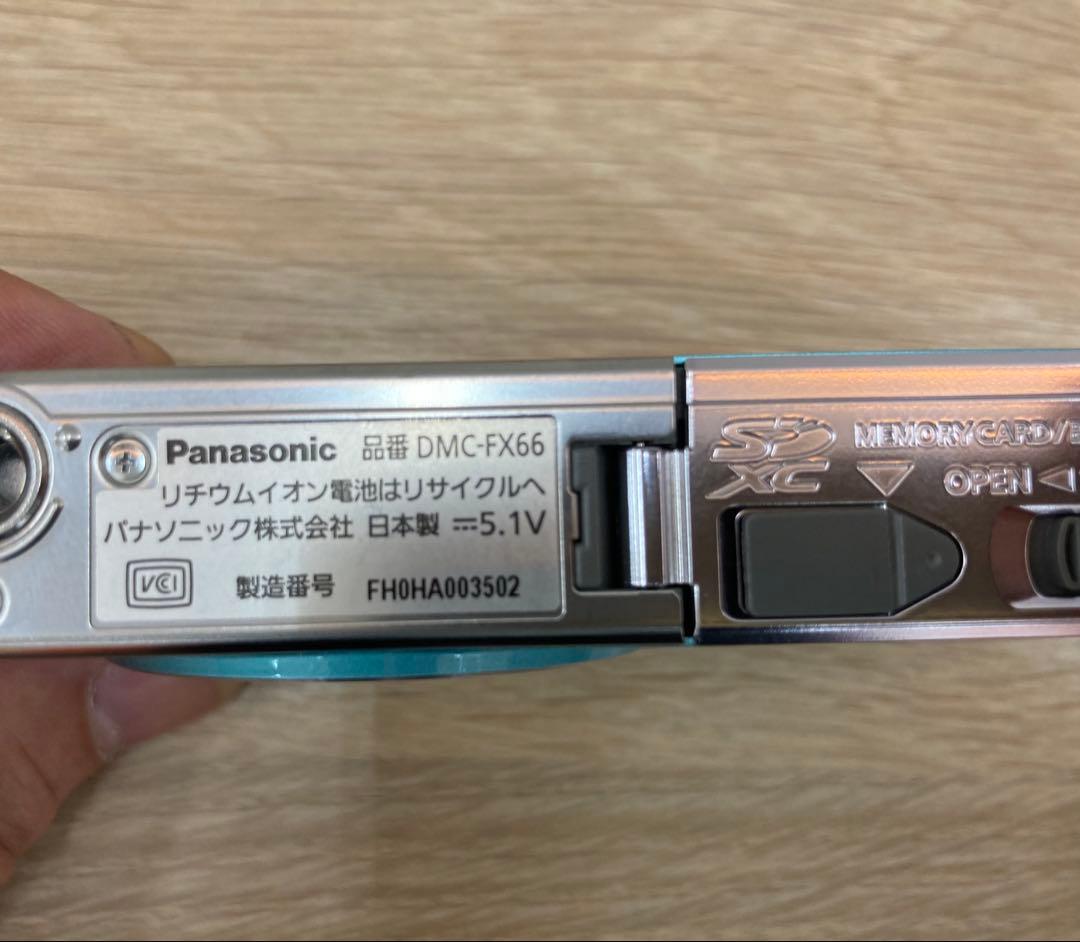 【Panasonic 】デジカメLUMIX　DMC-FX66 14メガピクセル
