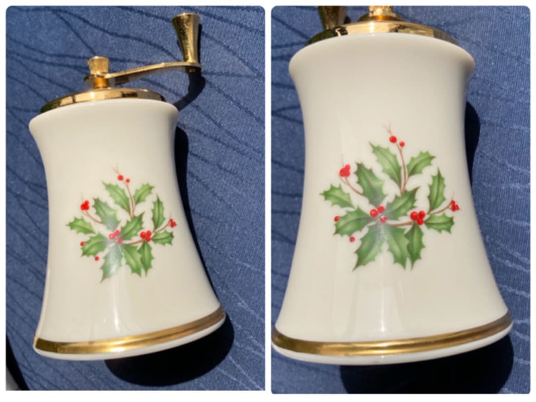 LENOX HOLIDAY クリスマス　ソルト&ペッパー