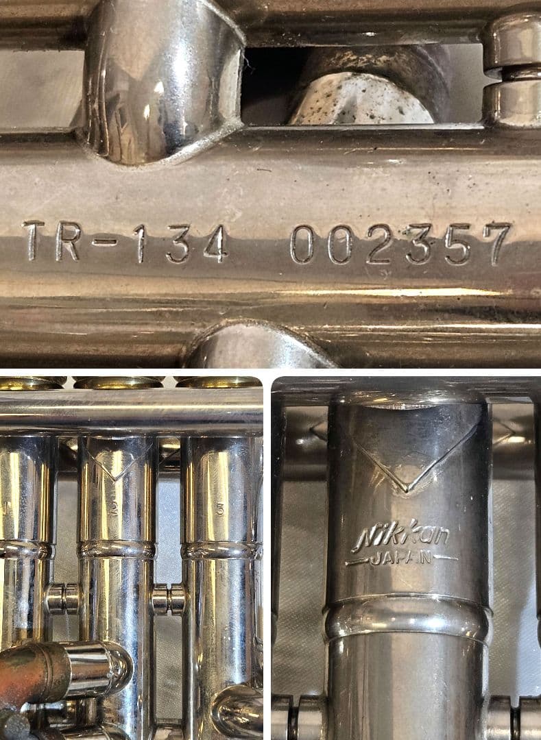 Nikkan　ニッカン　トランペット　TR-134　管楽器　楽器