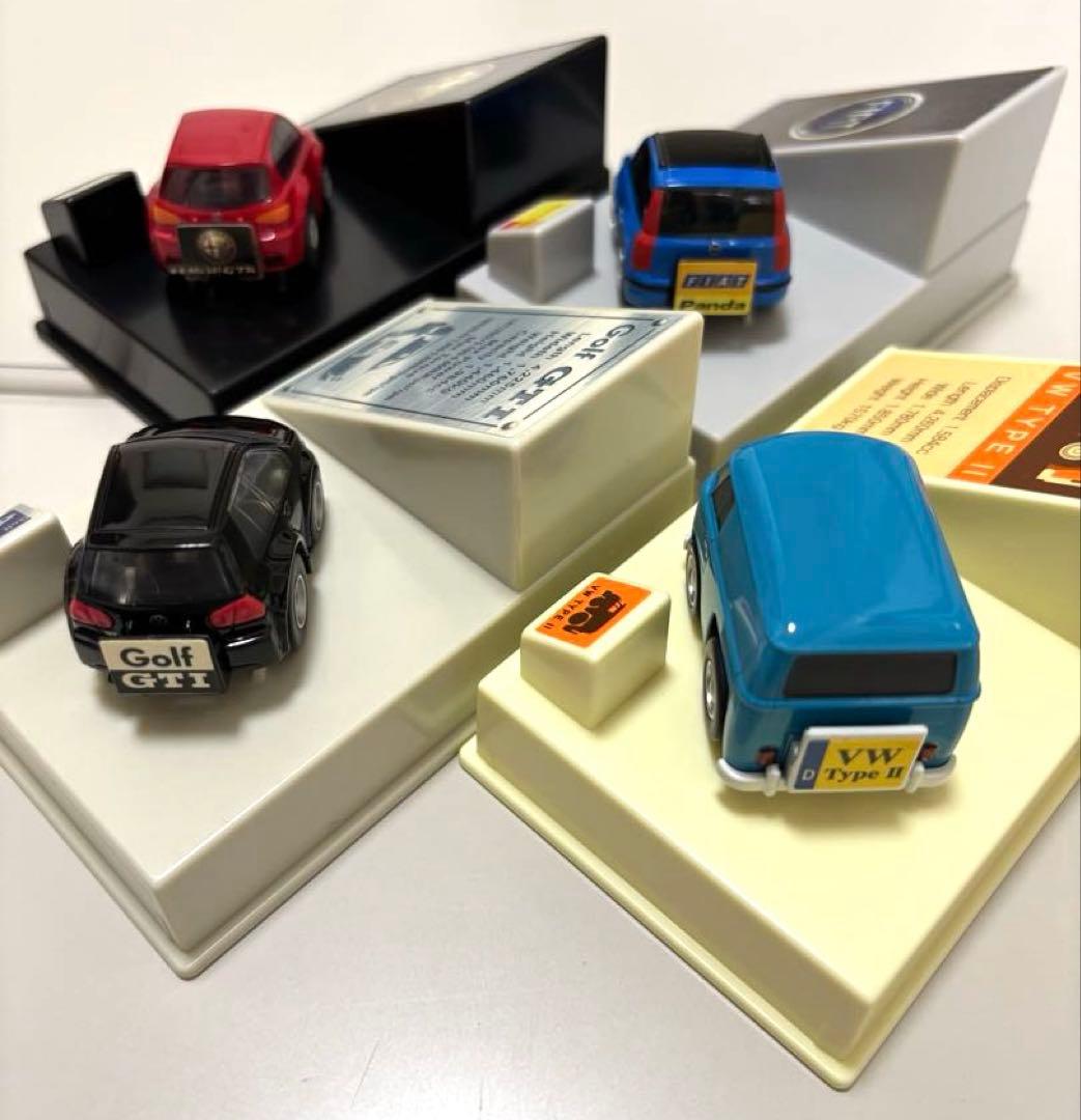 ★チョロＱ　ゴルフGTI・VW TYPE Ⅱ・アルファ147・フィアットパンダ★