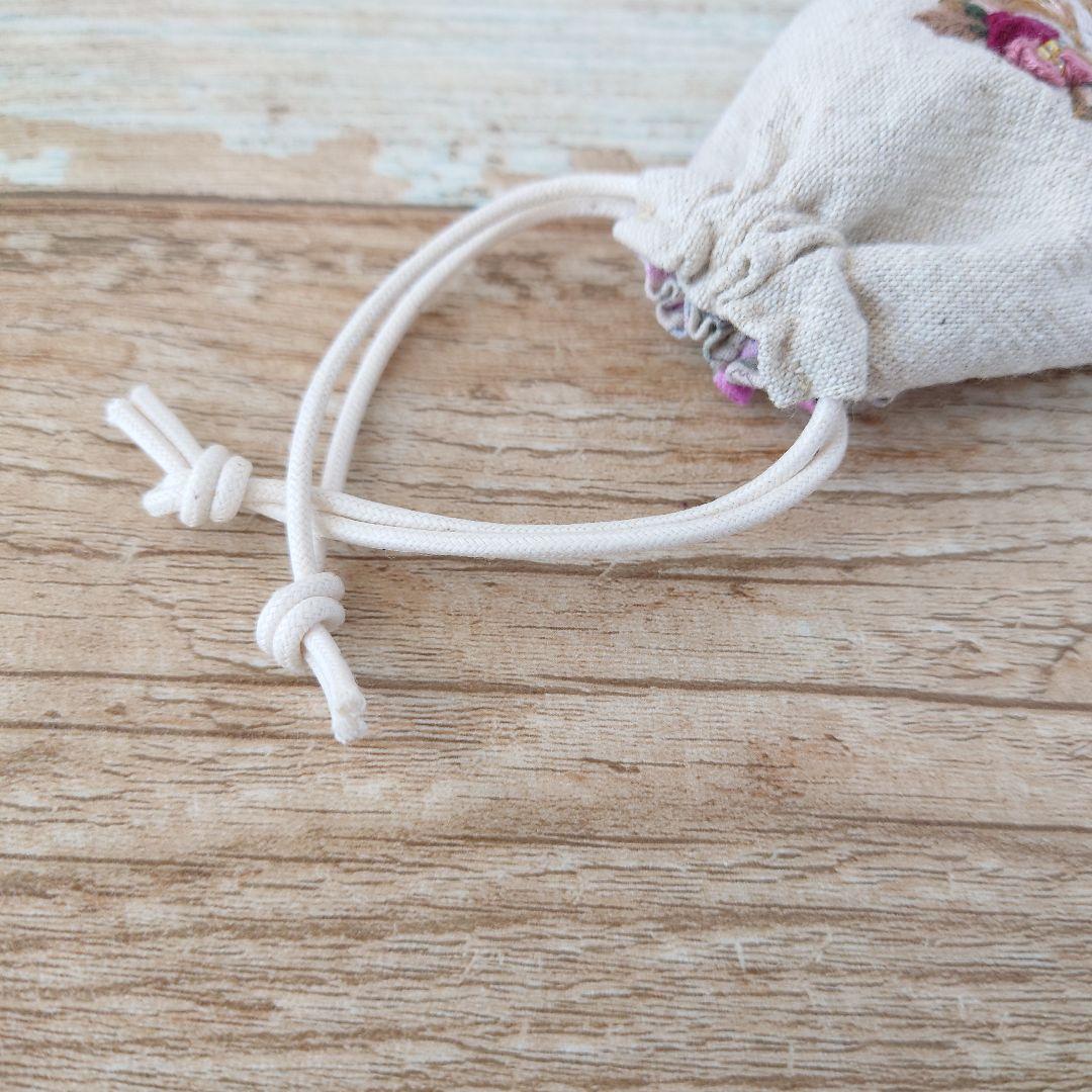 ちっちゃな巾着サシェ/詰替えタイプ【花冠のりす】