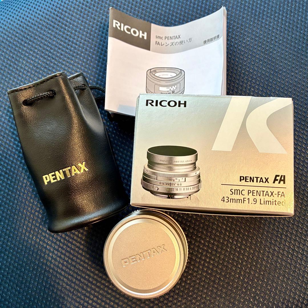 smc PENTAX-FA 43mmF1.9 Limited シルバー