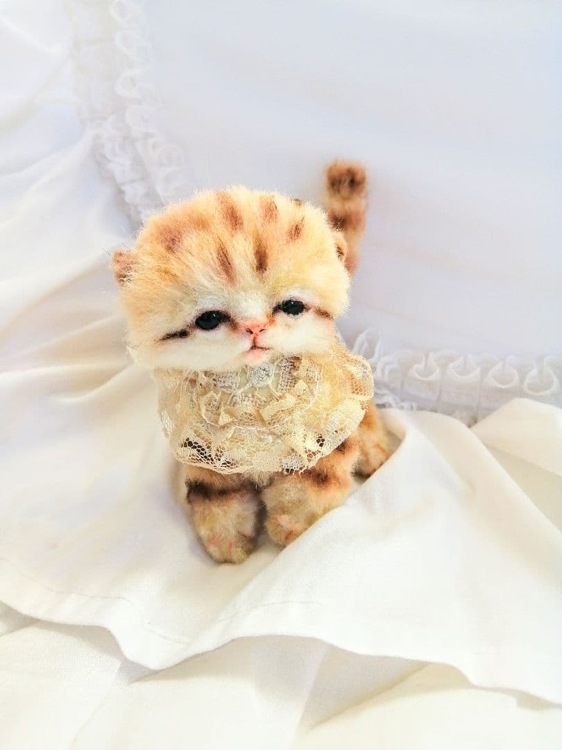 サリー様御予約❤️スナネコベビー♡子猫ちゃん♡アートドール♡かご付き❤️