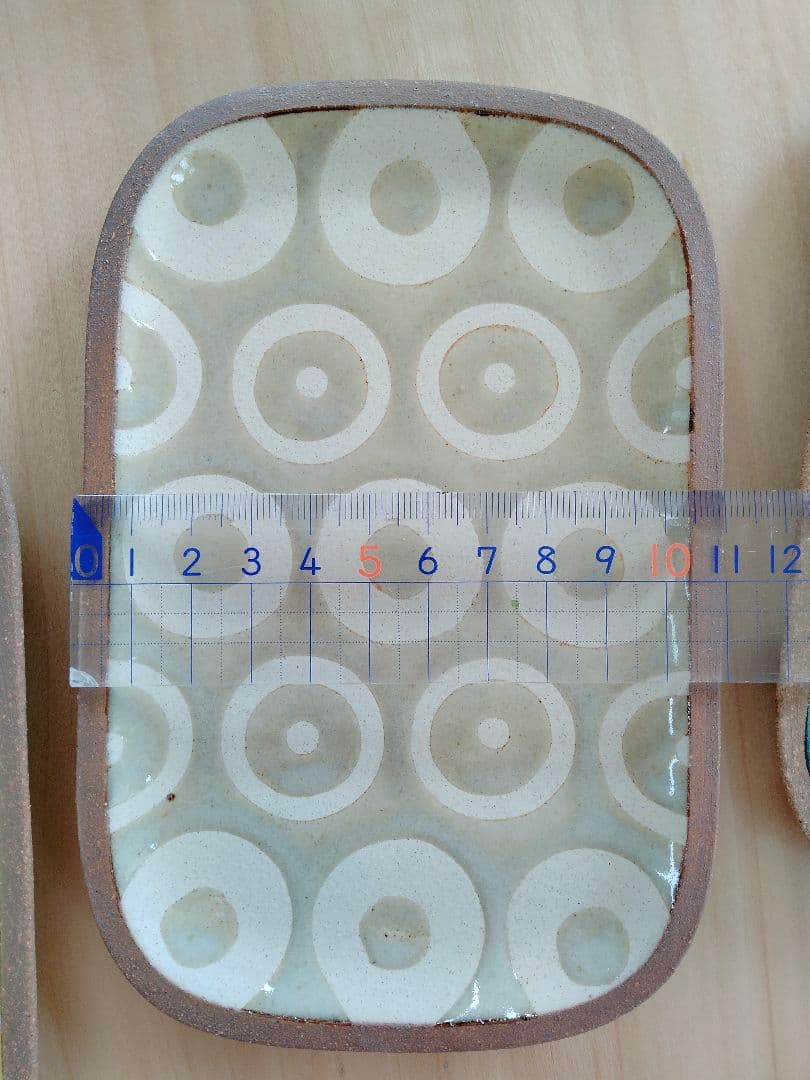 やちむん　一翠窯　陶器　沖縄 角皿小