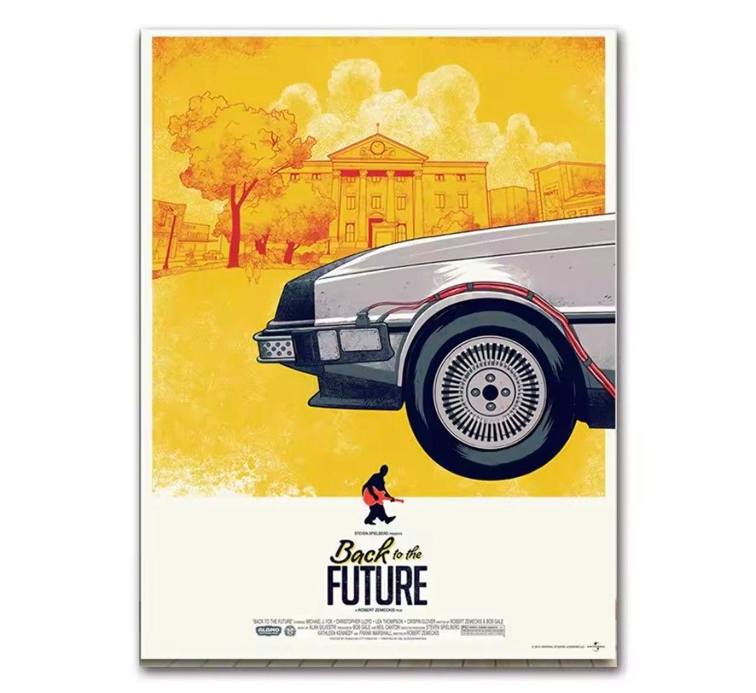 【3枚セット】B2_バック・トゥ・ザ・フューチャー　ポスター