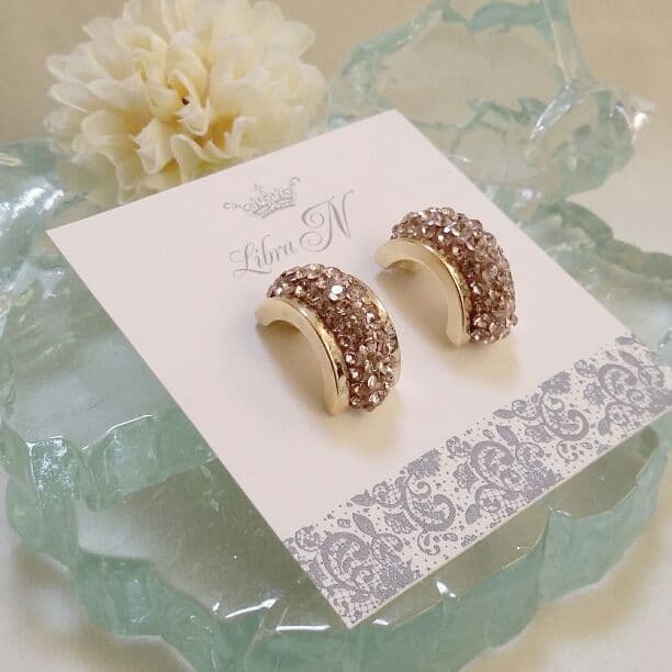 グルーデコ®のスワロフスキーアクセサリー　オービットピアス