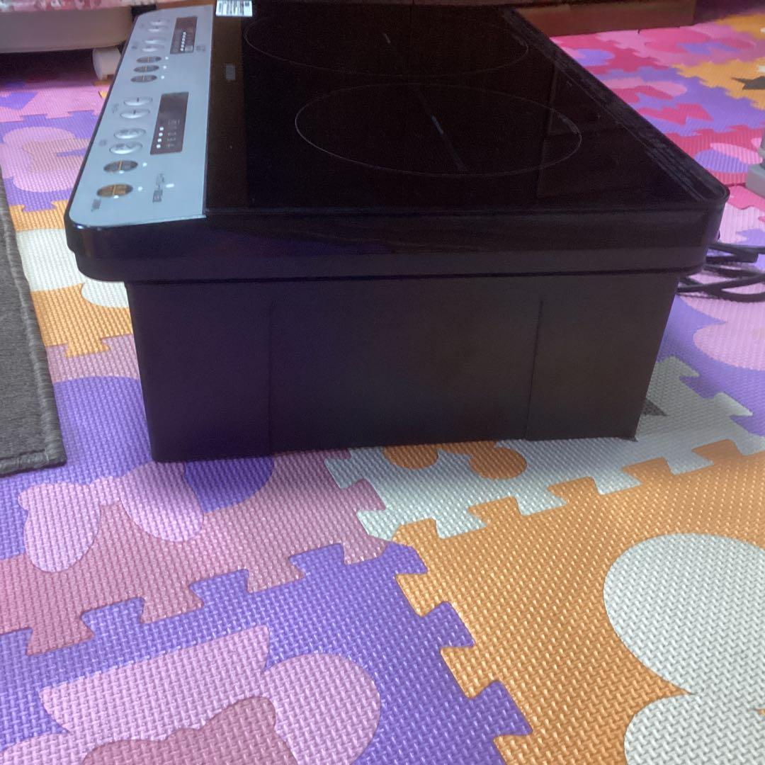 アイリスオーヤマ2口lHコンロ2024年製、家庭用lHです。