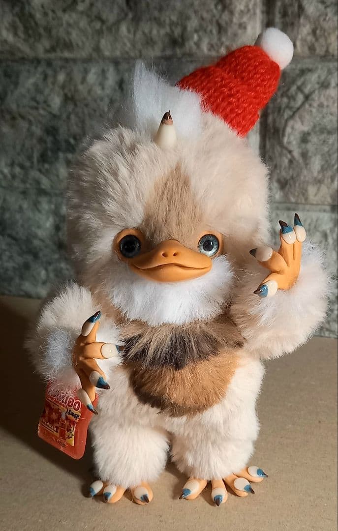 ハンドメイド・可動もぐベビモンさんのお人形・アートドール・ぬいぐるみ・創作ドール