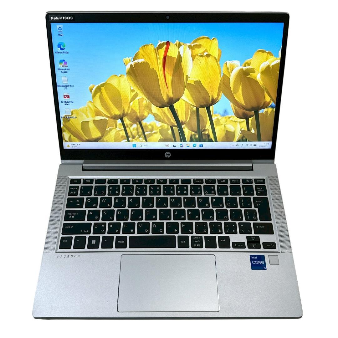 HP i5 11世代 16GB SSD256GB ノートパソコン 829