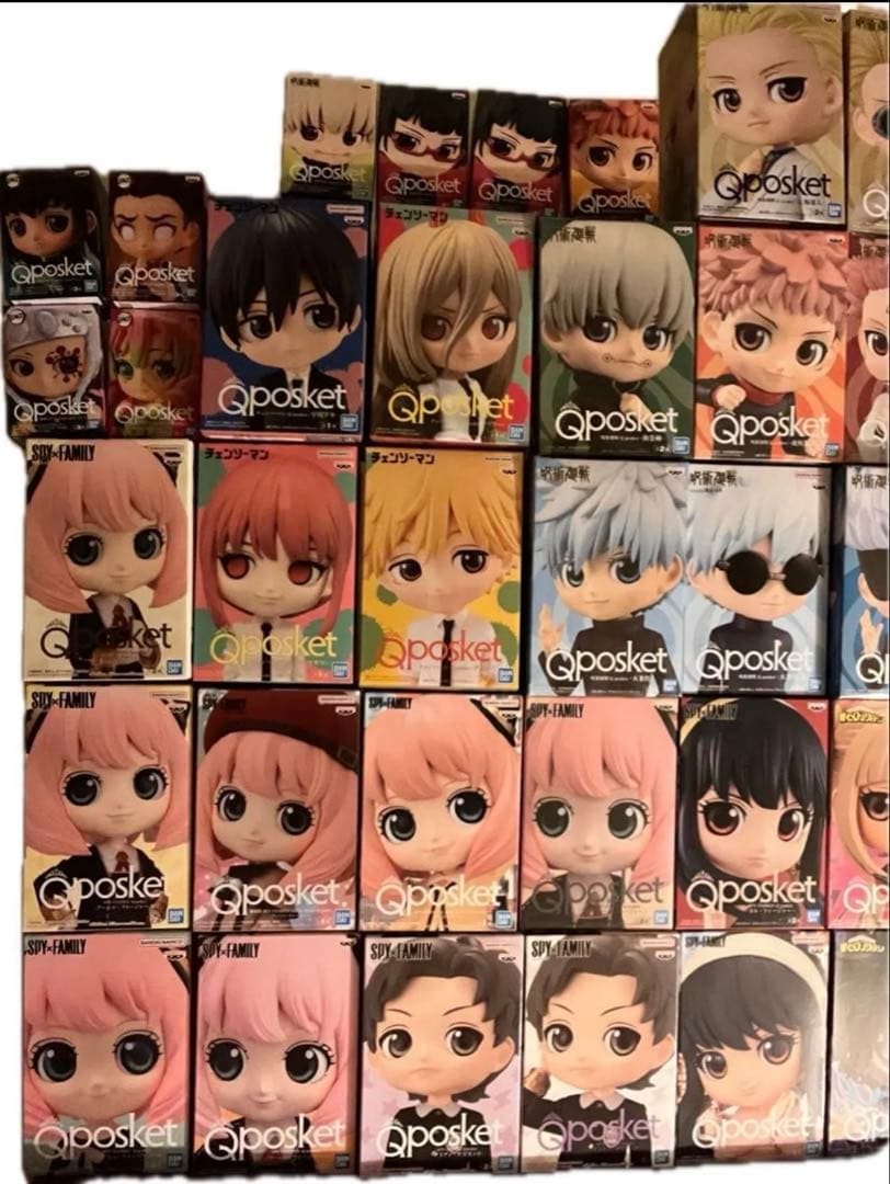 Qposket フィギュア まとめ売り　51点セット　全て未開封品