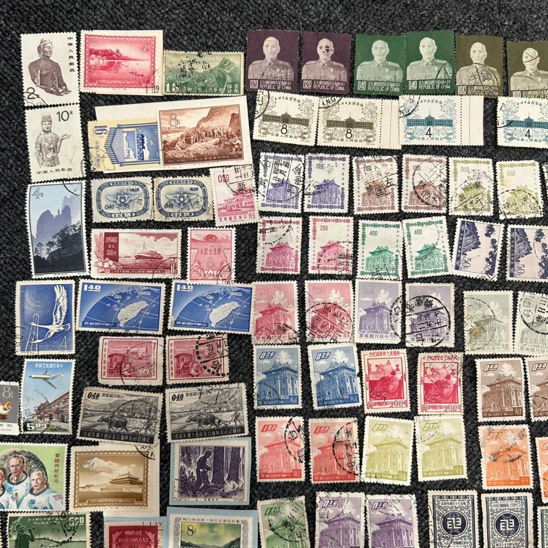 中国切手 大量まとめ 約300枚 小型シート含む まとめ2