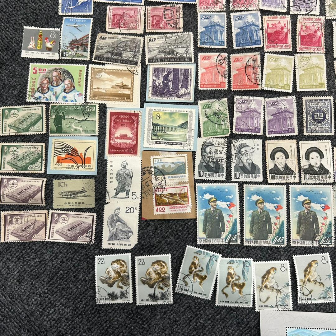 中国切手 大量まとめ 約300枚 小型シート含む まとめ2
