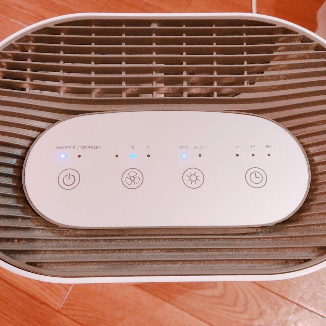 sparoma 空気清浄機 小型 英語表記 スパローマ