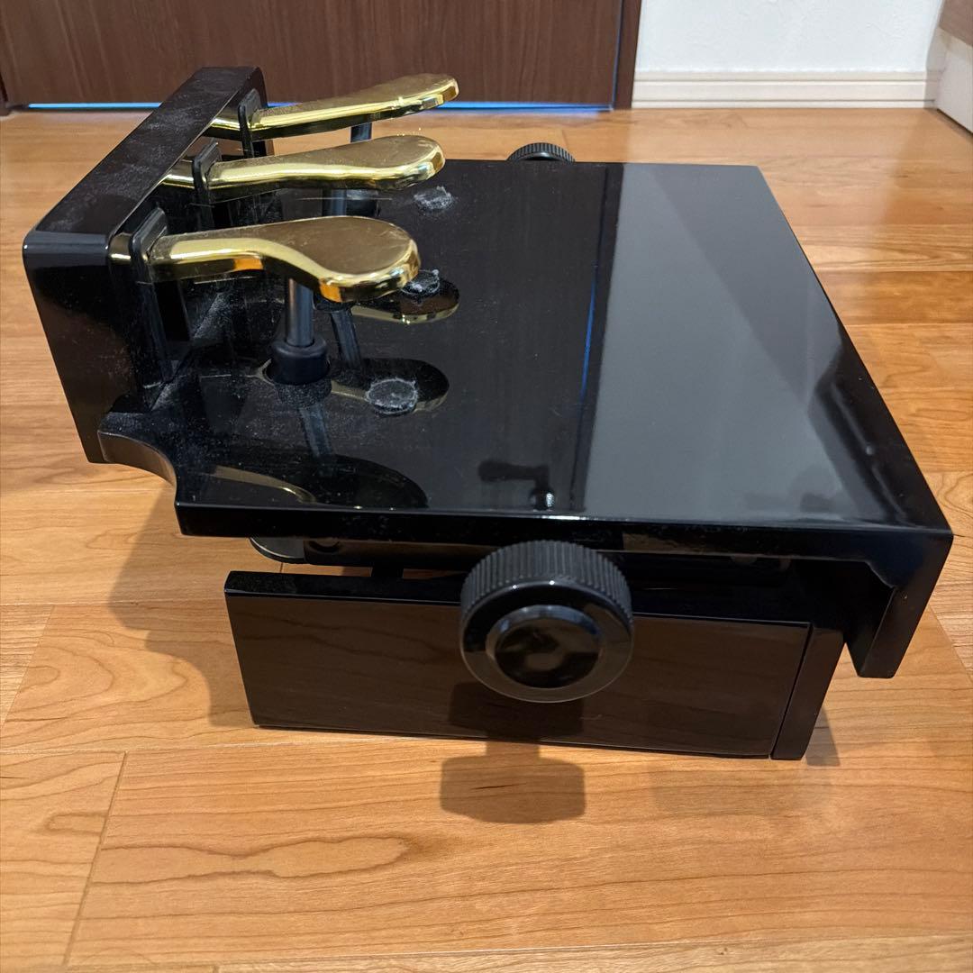 CARINA ピアノ補助ペダル ブラック 3ペダル