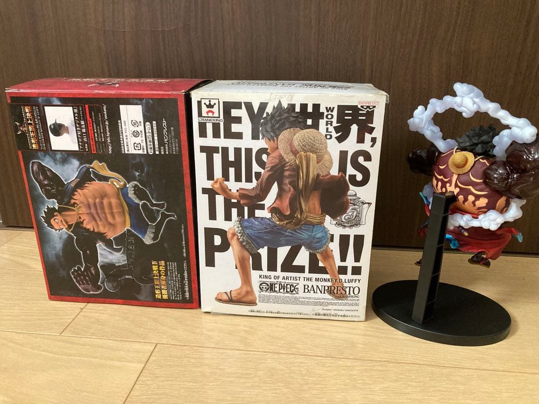 ワンピースキングオブアーティストなどフィギュアレア種3体セット