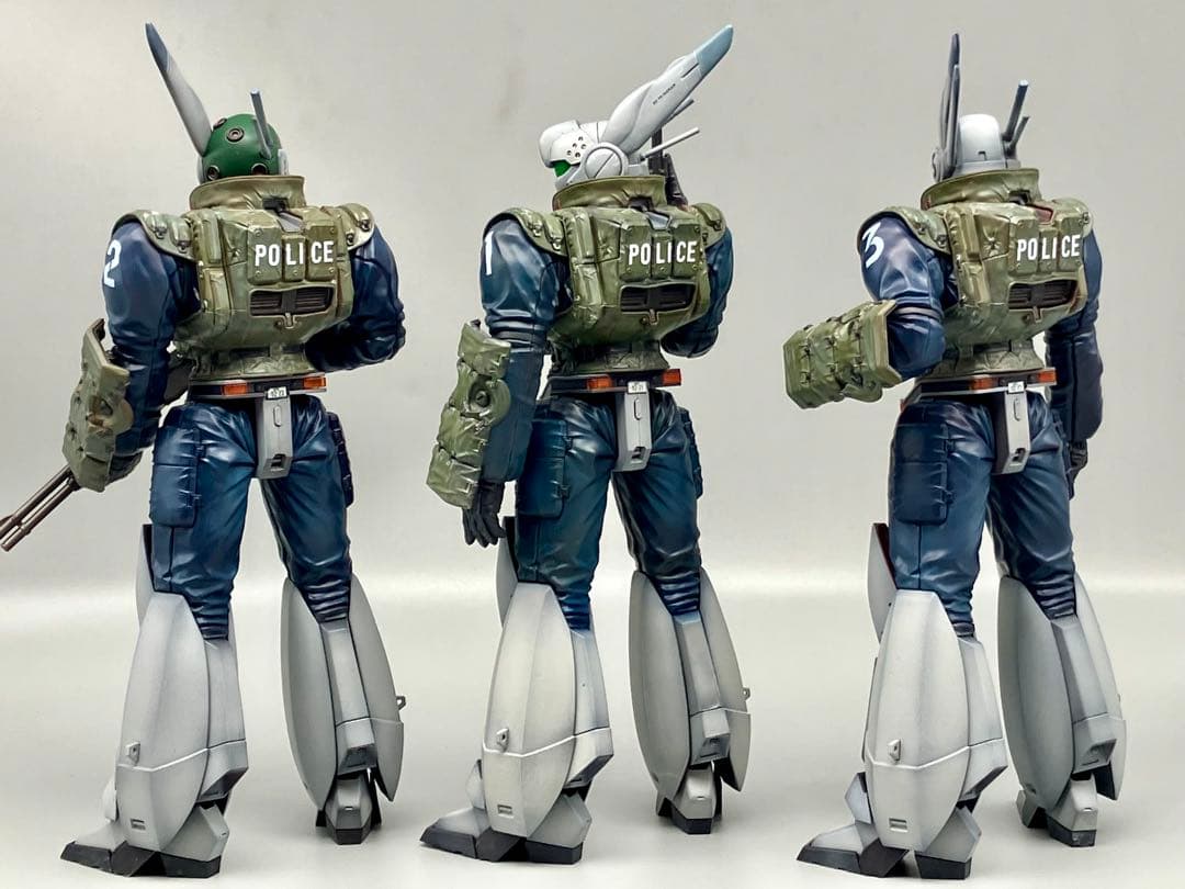 海洋堂ARTPLAパトレイバー　イングラムリアクティブアーマー 3体セット完成品