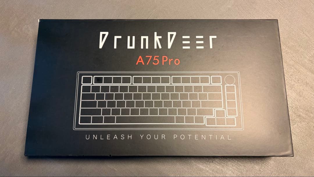 DrunkDeer A75PRO ラピッドトリガーキーボード