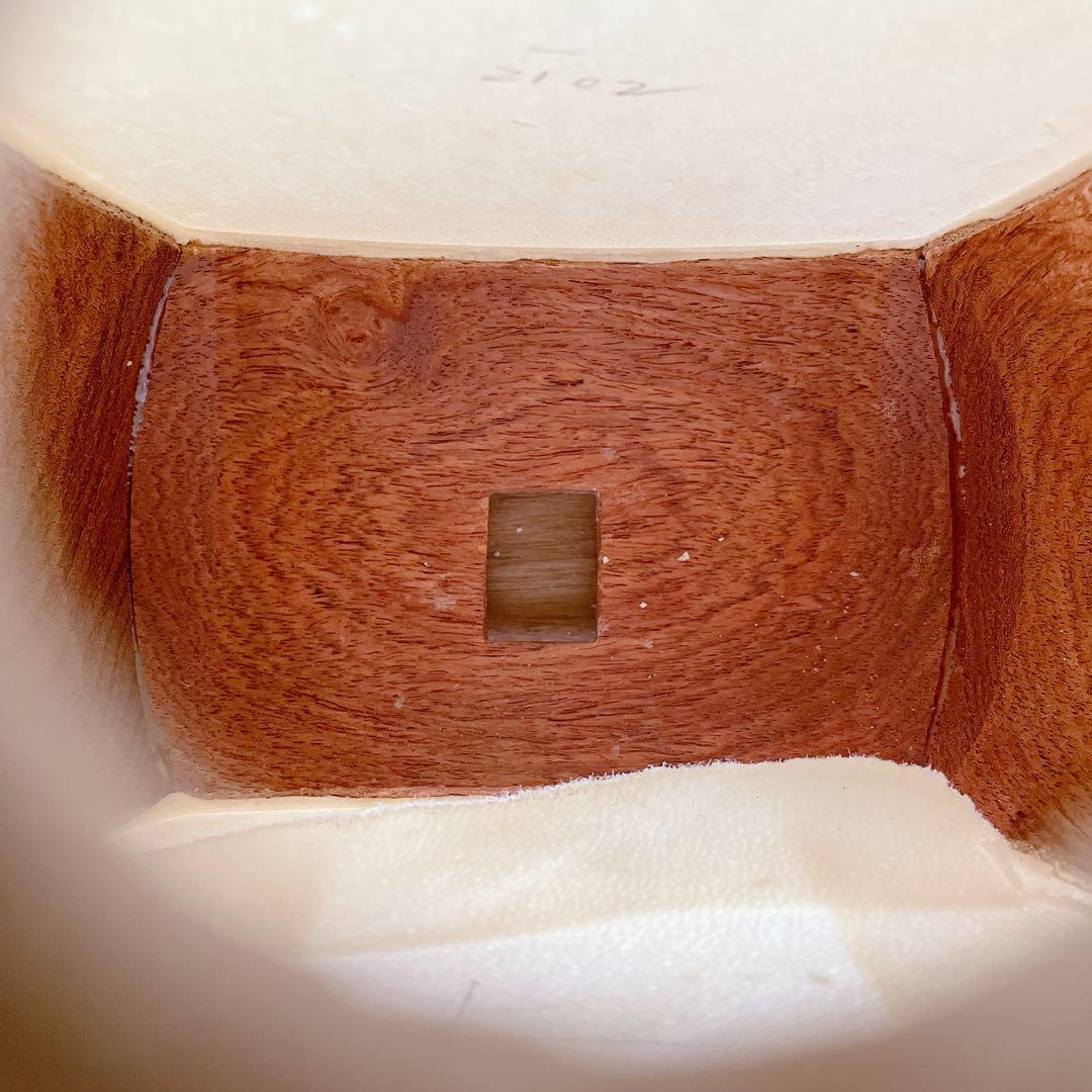 三味線 細棹 花梨 丸打胴 犬皮 山さわり 和楽器