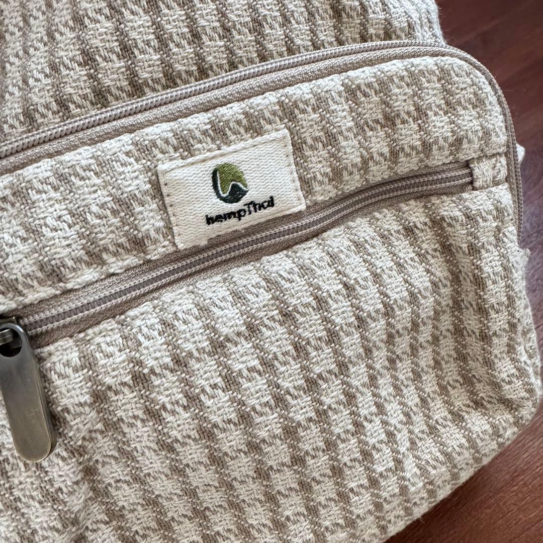 ヘンプリュック　hempTHAI ハンドメイドバック