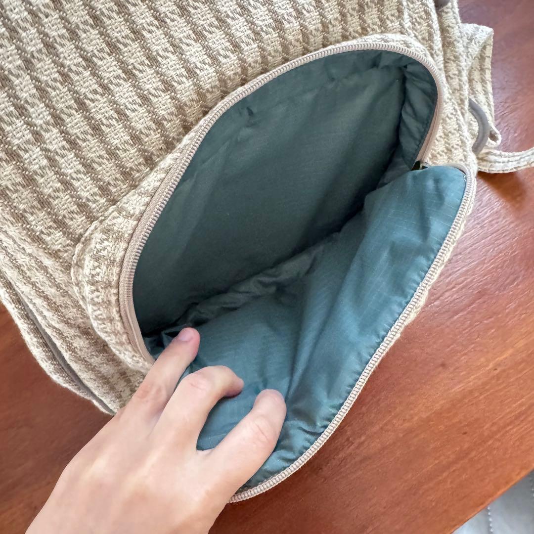 ヘンプリュック　hempTHAI ハンドメイドバック