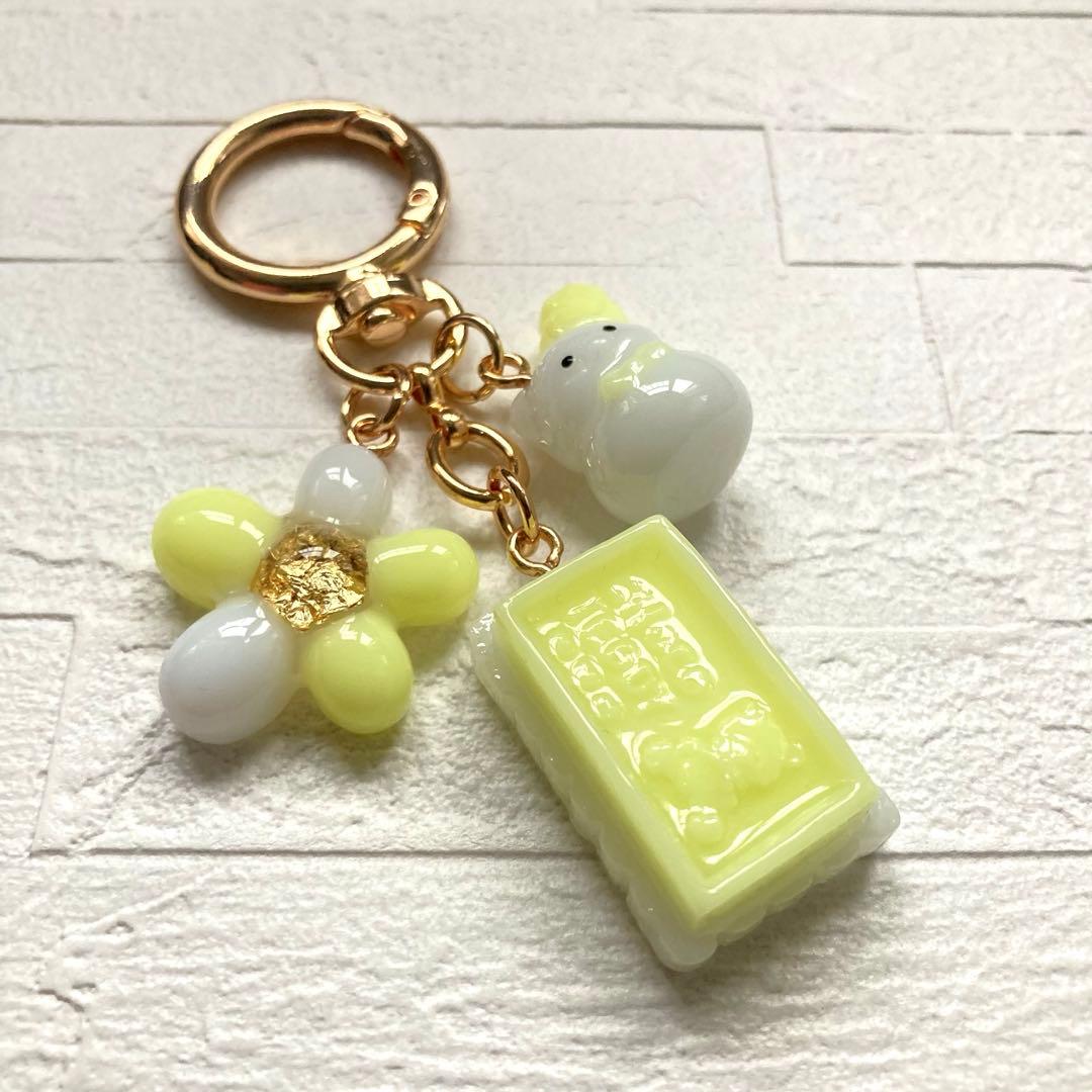 リクエスト商品 Hikaru名入れチャーム レジンキーホルダー 3点