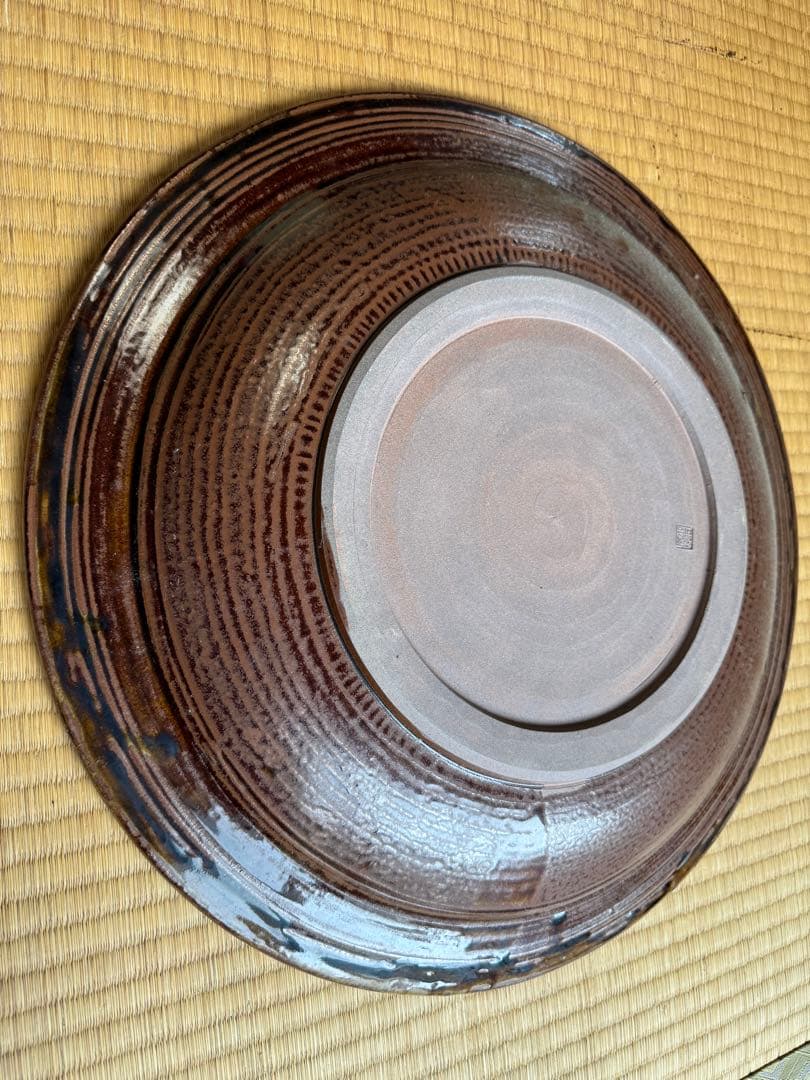 小石原焼き　大皿　46.5cm 美術品　床の間