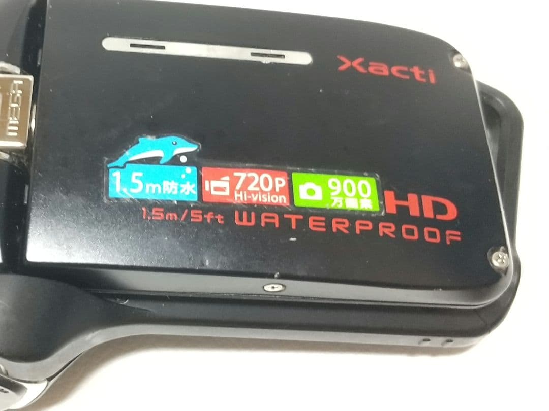 SANYO Xacti DMX-CA9型 防水デジタルカメラ 720P