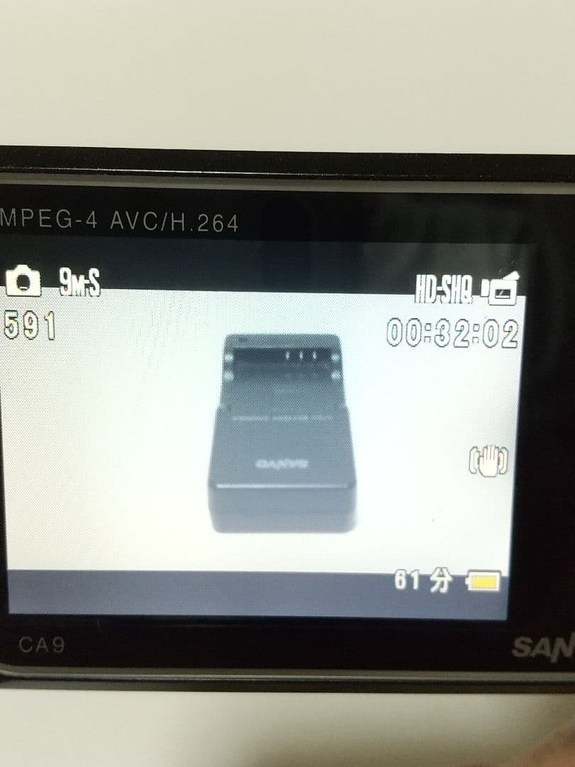 SANYO Xacti DMX-CA9型 防水デジタルカメラ 720P