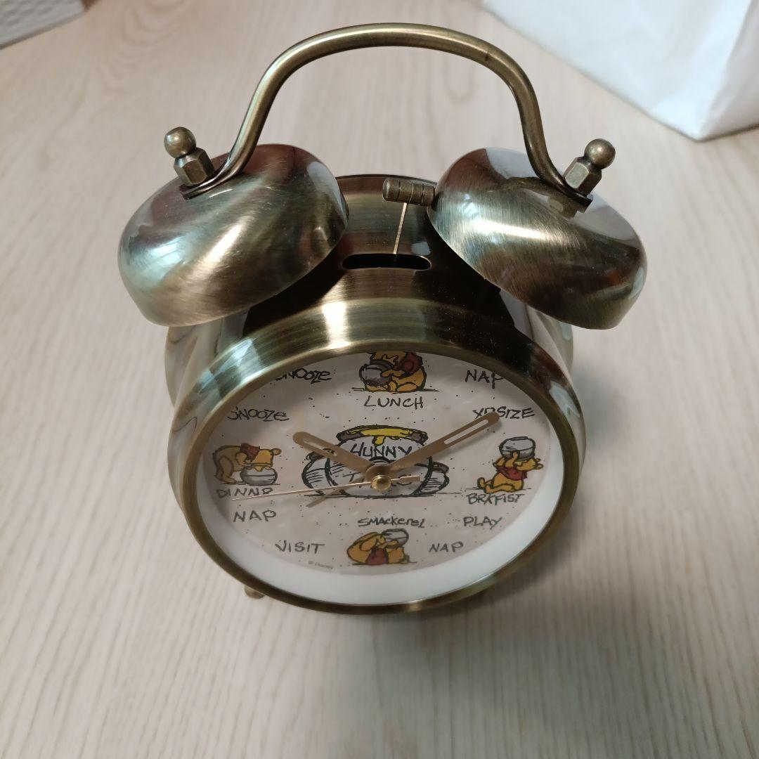 ヴィンテージ プーさん 目覚まし時計 ディズニー クラシック ハニーポット