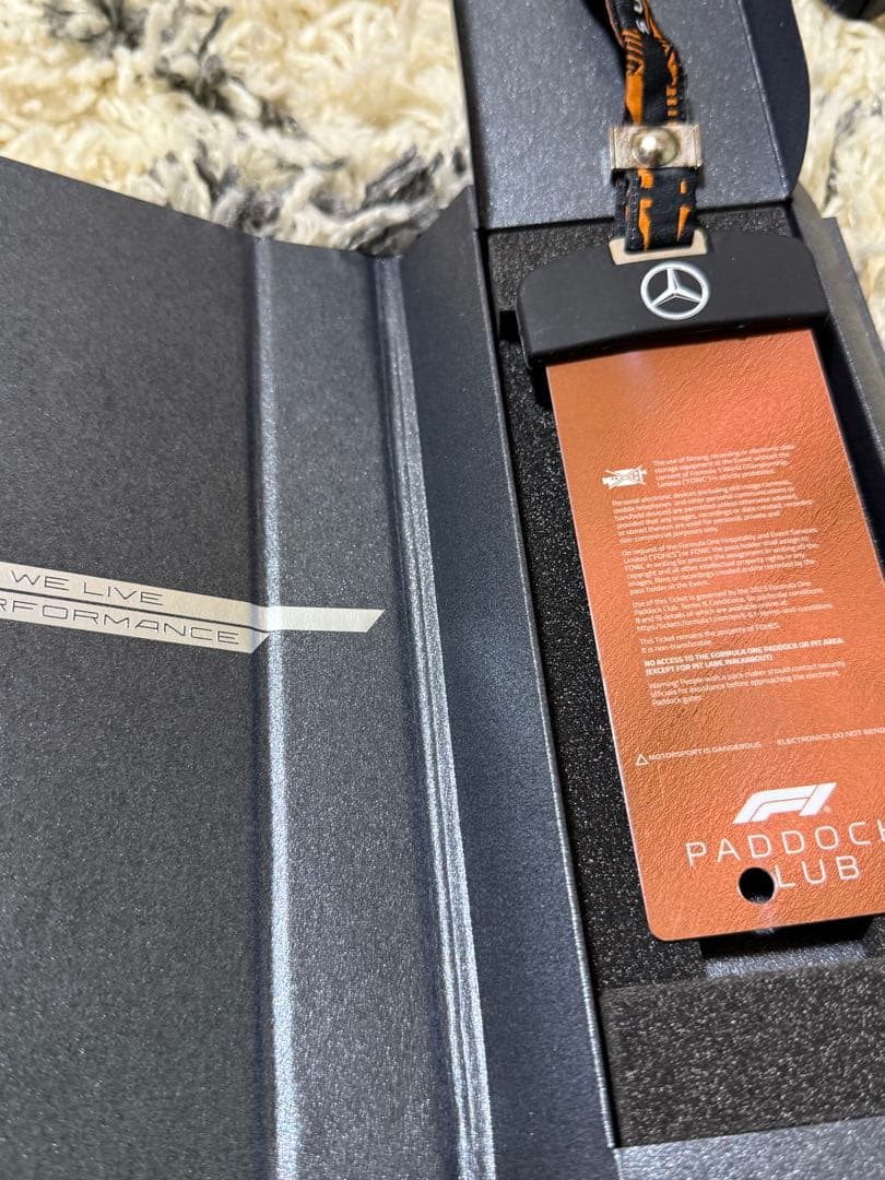 希少F1鈴鹿 2022 パドッククラブパス AMGペトロナス メルセデスチーム