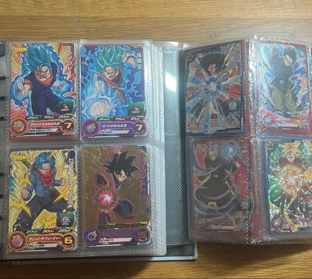 ドラゴンボールヒーローズ ファイル3つセットプロモカード20枚以上