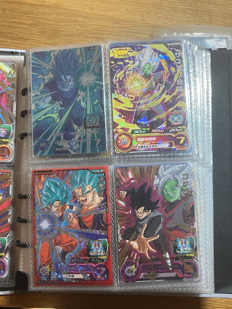 ドラゴンボールヒーローズ ファイル3つセットプロモカード20枚以上