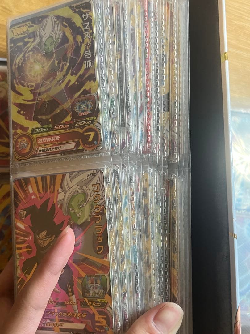 ドラゴンボールヒーローズ ファイル3つセットプロモカード20枚以上