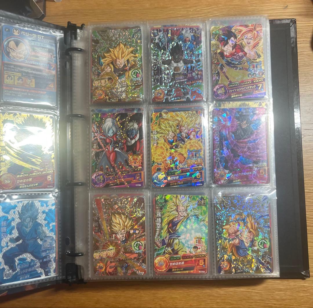 ドラゴンボールヒーローズ ファイル3つセットプロモカード20枚以上